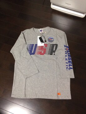「Rodeo Crowns（ロデオクラウンズ）のアイテム（Tシャツ/カットソー）」を使った、kazuさん（メンズ・174cm）の秋コーディネート