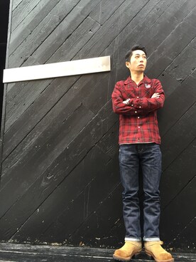 HAMAさん（メンズ・163cm）の冬コーディネート