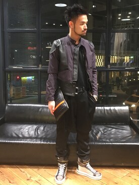 「PLASTIC TOKYO」｜LHP大阪店 嶋村さん（メンズ・175cm）の春コーディネート