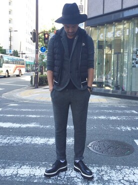 LHP大阪店 嶋村さん(メンズ・175cm)の秋コーディネート