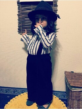 「おとなコーデ」｜「アイテム（モカシン/デッキシューズ）」を使った、a_coordinateさん（キッズ・90cm）の秋コーディネート