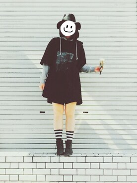 「ハットコーデ」｜Kemaさん（レディース・165cm）の秋コーディネート