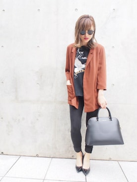 kuniedayokoさん（レディース・160cm）の春コーディネート