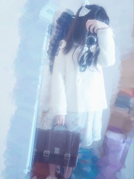 「LIZ LISA（リズリサ）のアイテム（ブルゾン）」を使った、つぼみちゃんさん（レディース・165cm）の冬コーディネート
