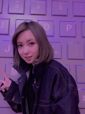 「STYLENANDA（スタイルナンダ）のアイテム（デニムジャケット）」を使った、Liliroyaさん（レディース・160cm）の冬コーディネート