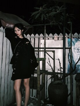 「STYLENANDA（スタイルナンダ）のアイテム（オールインワン・サロペット）」を使った、Liliroyaさん（レディース・160cm）の秋コーディネート