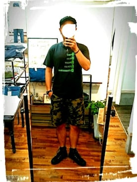 「BALL（ボール）のアイテム」を使った、Ｙさん（メンズ・172cm）の夏コーディネート