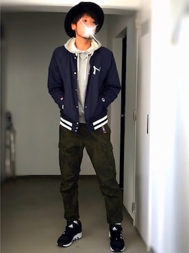 sho-heyさん（メンズ・172cm）の春コーディネート