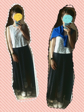 moomさん（レディース・161cm）の夏コーディネート