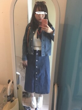 sayochinさん（レディース・158cm）の春コーディネート