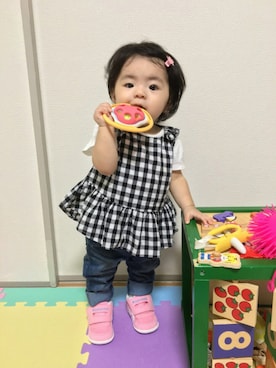 ☆yuuuuua☆さん(キッズ・70cm)の秋コーディネート