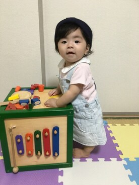 ☆yuuuuua☆さんの（babyGAP | babyGAP）を使ったコーディネート