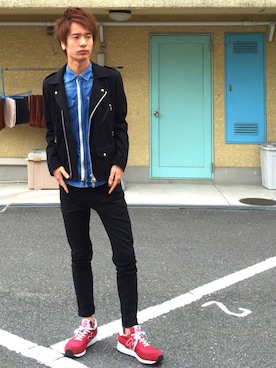 shunさん（メンズ・176cm）の春コーディネート