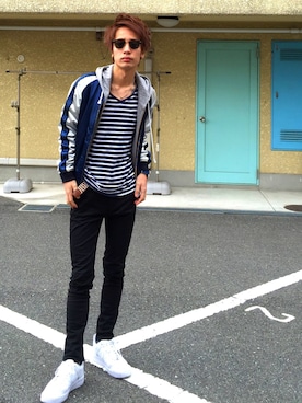 shunさん(メンズ・176cm)の春コーディネート