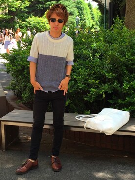 shunさん(メンズ・176cm)の夏コーディネート