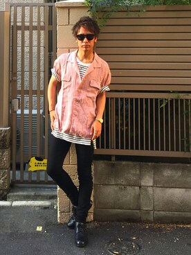 shunさん（メンズ・176cm）の夏コーディネート