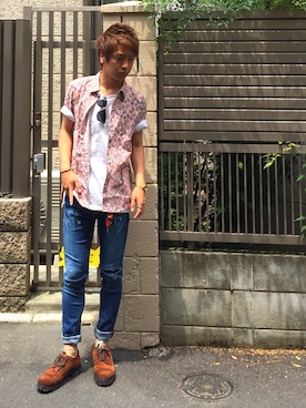 shunさん（メンズ・176cm）の夏コーディネート