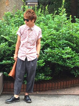 shunさん（メンズ・176cm）の夏コーディネート