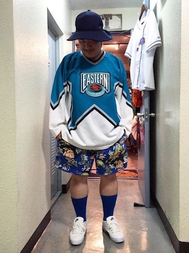 「hat」｜Tadahiro  Itoさん（メンズ・165cm）の春コーディネート