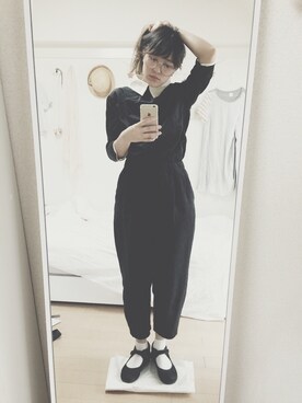 「LIMI feu（リミフゥ）のアイテム」を使った、sakiさん（レディース・161cm）の春コーディネート