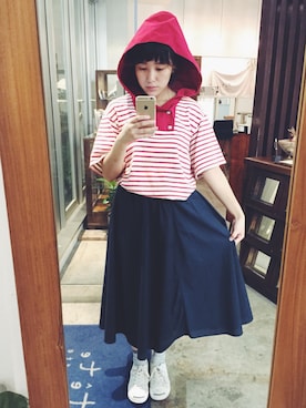 「banal chic bizarre（バナルシックビザール）のアイテム」を使った、sakiさん（レディース・161cm）の夏コーディネート