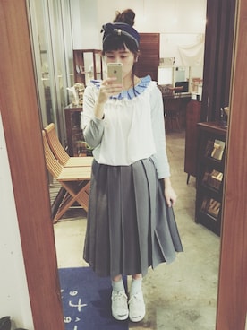 「アイテム（キャミソール）」を使った、sakiさん（レディース・161cm・10代）の夏コーディネート