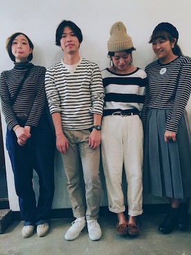 「tricot COMME des GARCONS（トリココムデギャルソン）のアイテム」を使った、sakiさん（レディース・161cm）の秋コーディネート