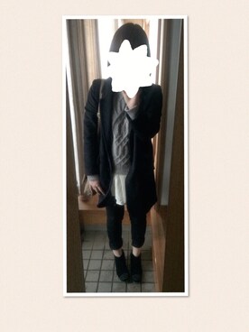 aya.mさん（レディース・158cm）の冬コーディネート