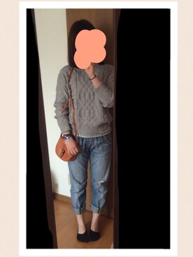 aya.mさん（レディース・158cm）の冬コーディネート