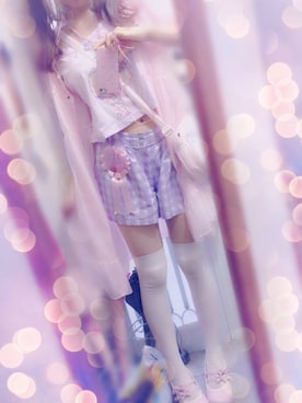 「keisuke kanda（ケイスケカンダ）のアイテム（バッグ）」を使った、あいすさん（レディース・162cm）の夏コーディネート
