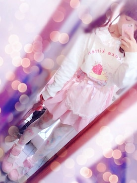 「milklim（milklim）のアイテム（タンクトップ）」を使った、あいすさん（レディース・162cm）の冬コーディネート