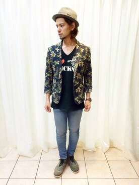 橋元リョウイチさんのコーディネート