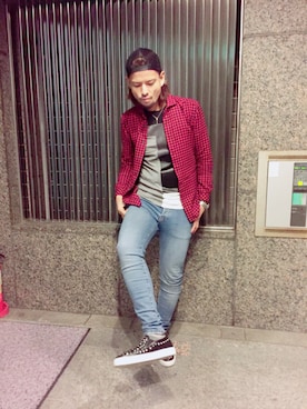 橋元リョウイチさんのコーディネート