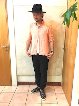 橋元リョウイチさんのコーディネート