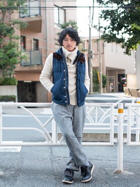 KAN_FURUYAさん（メンズ・169cm）の秋コーディネート