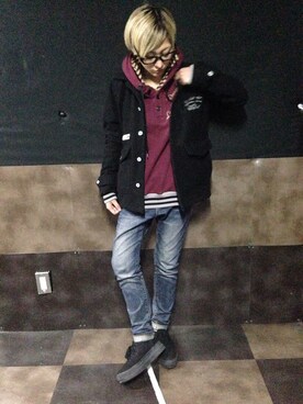 LEFLAHのパーカーを使った人気ファッションコーディネート（ユーザー  