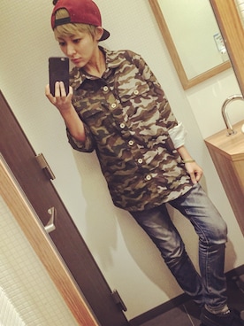 「LEFLAH（レフラー）のアイテム」を使った、KyoNさん（レディース・160cm）の夏コーディネート