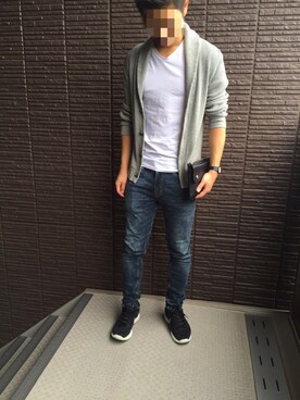 「Ralph Lauren」｜「アイテム（その他アウター）」を使った、y_kさん（メンズ・170cm）の秋コーディネート