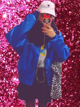 「WC（ダブル シー）のアイテム（キャップ）」を使った、raviさん（レディース・173cm）の秋コーディネート
