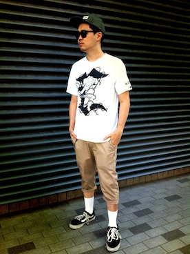 「CROOKS&CASTLES」｜GhostStyleさん（メンズ・31cm）の夏コーディネート