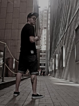 「ADDICT（アディクト）のアイテム」を使った、GhostStyleさん（メンズ・31cm）の夏コーディネート