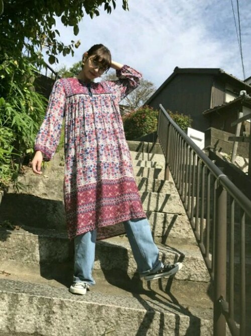 小林 ひかる Pink Cres ワンピースを使ったコーディネート Wear