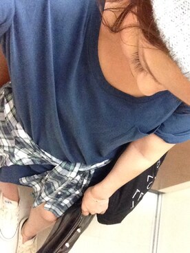 AYUMI    HATAKEYAMAさん（レディース・161cm）の夏コーディネート