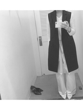 「STUNNING LURE（スタニングルアー）のアイテム（その他アウター）」を使った、AYUMI    HATAKEYAMAさん（レディース・161cm）の冬コーディネート
