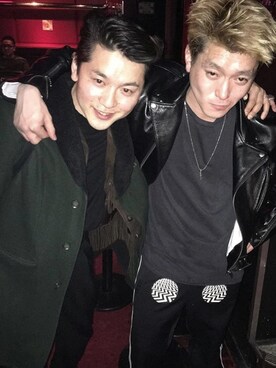「johnsbyjohnny」｜CANNABIS Yamadaさん（メンズ・173cm）の冬コーディネート