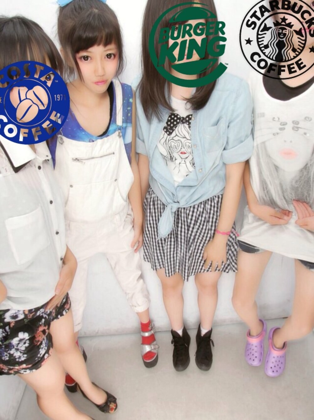 「Heatherのアイテム（つなぎ/オールインワン、ホワイト系）」を使った、らいだーさん（レディース・157cm）の夏コーディネートの1枚目の写真