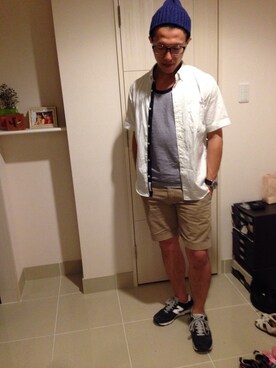 issyiさん（メンズ・171cm）の夏コーディネート