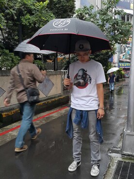 「TRIBAL GEAR（トライバルギア）のアイテム」を使った、yodaleeさん（メンズ・176cm）の春コーディネート