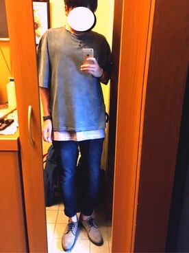 「idealism sound（イデアリズムサウンド）のアイテム」を使った、亡者さん（メンズ・173cm）の秋コーディネート