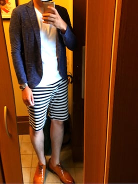 「MICHEL KLEIN（ミッシェル・クラン）のアイテム（ジャケット/アウター）」を使った、亡者さん（メンズ・173cm）の秋コーディネート